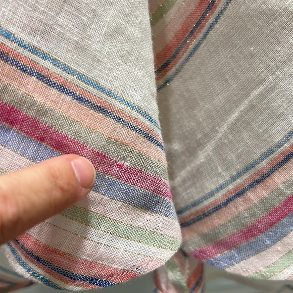 AMANDA UPRICHARD Chevron Stripe Shift Dress Size Small - Picture 16 of 16